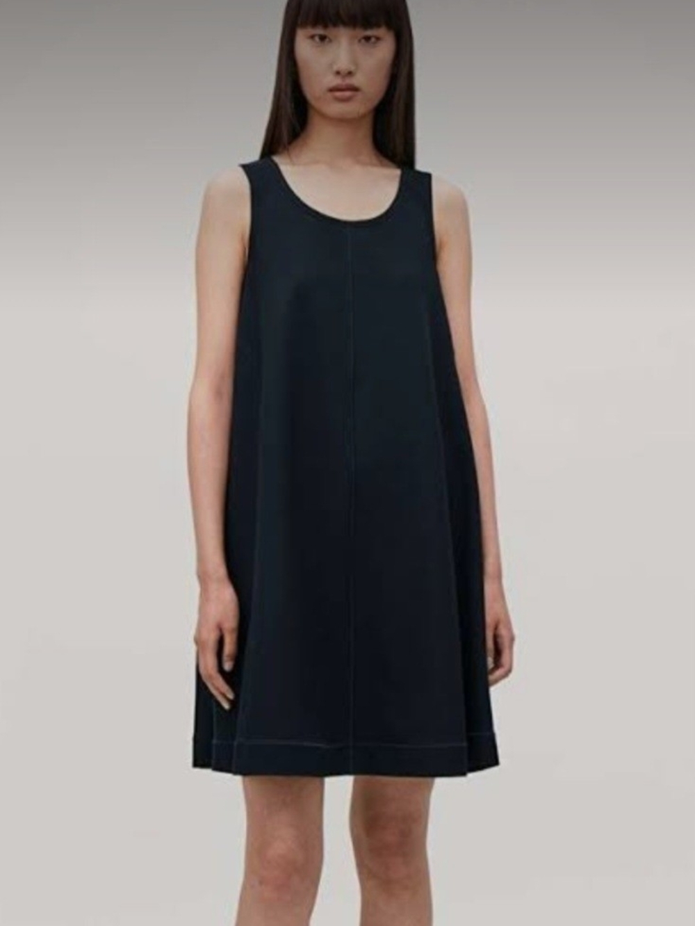 COS Black Sleeveless Mini A-Line Dress